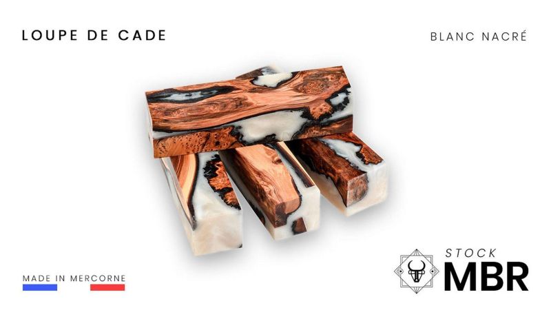 M.B.R ginepro (multicolore / manici e blocchi) / Legno ibrido fabbricazione francese