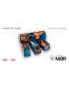 M.B.R cade (multicolor / mangos y bloques) / Madera híbrida fabricación francesa