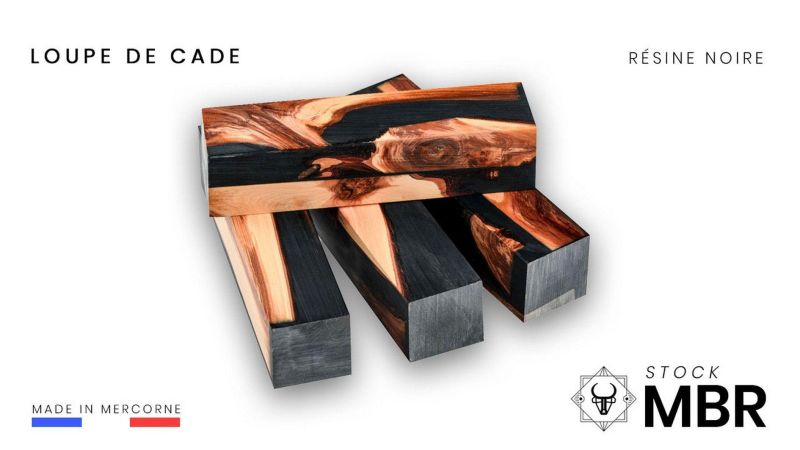 M.B.R cade (multicolor / mangos y bloques) / Madera híbrida fabricación francesa