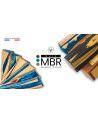M.B.R Bosso (multicolore / manici e blocchi) / Legno ibrido fabbricazione francese