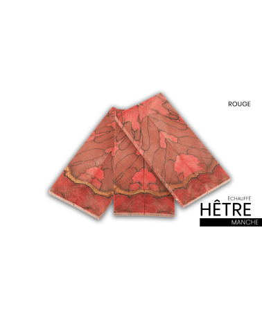 Mango de haya tratada a calor en extremo estabilizado - multicolor - Raffir