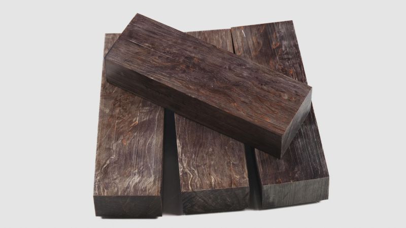 Stabilisiertes Birkenholz - mehrfarbig / von Raffir