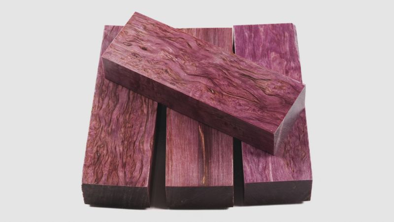 Stabilized birch block - multi-colored / by Raffir