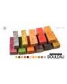 Stabilized birch block - multi-colored / by Raffir