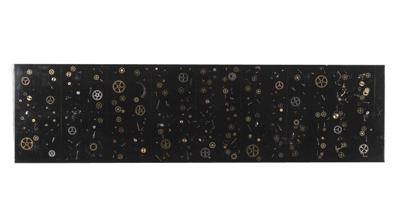 Inclusione di vero meccanismo di orologio - fabbricato da Mercorne