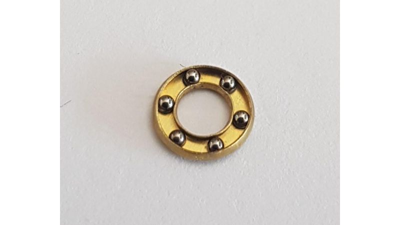 Bearing for knives: stainless steel, brass and ceramic