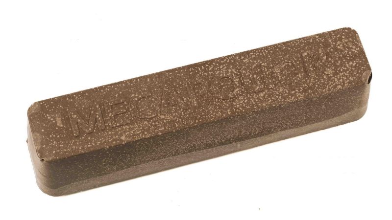 Pâte à polir pour métaux : LM4 (satinage avec le Scotch Brite)