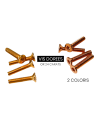 Viti dorate, placcate oro o in oro 24 carati (2 colori disponibili),M2, L 8 mm, confezione da 10 pezzi