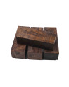 Stabilized walnut burl blocks