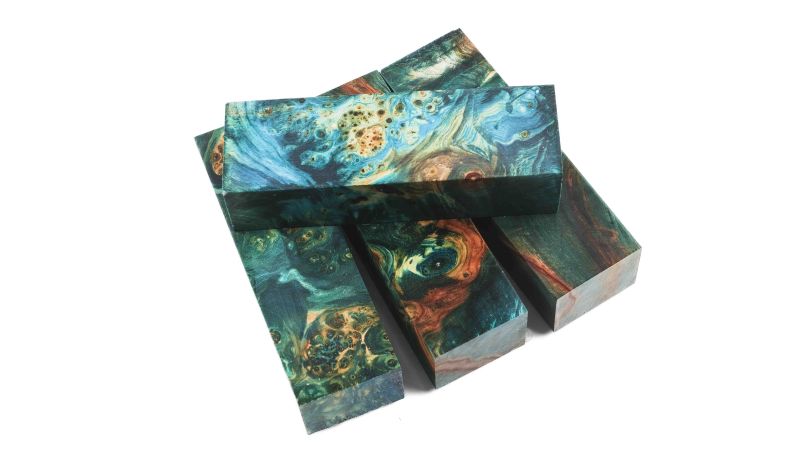 Blocco di Castagno stabilizzato - Facile da lavorare - Prodotto in Francia