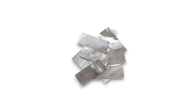 Plaquettes de Nacre Blanche (lot de 10)