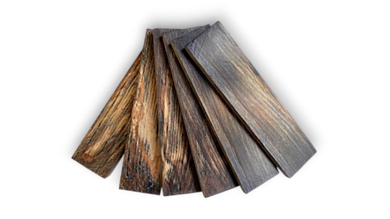 Mango de haya estabilizado - Hecho en Francia - multicolores