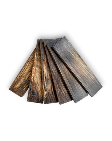 Manche de hêtre échauffé stabilisé - Made in France - multi couleurs