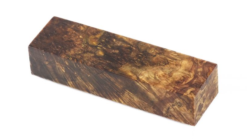 Block burl from birch stabilised BY RAFFIR