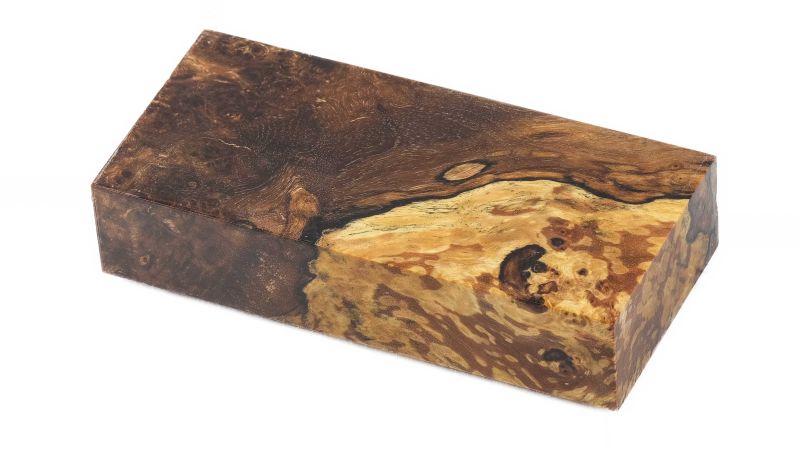 Block burl from birch stabilised BY RAFFIR