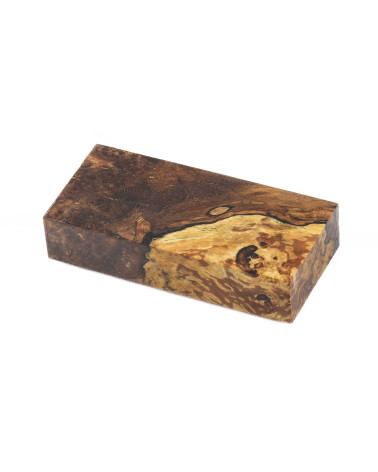 Block burl from birch stabilised BY RAFFIR