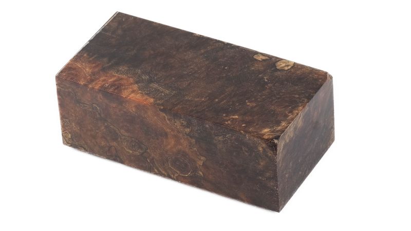 Bloc loupe de bouleau stabilisé BY RAFFIR