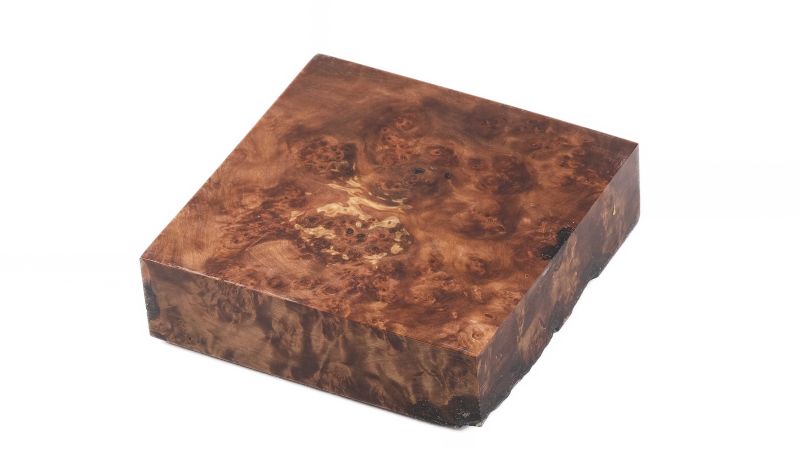 Blocco nappa da betulla stabilizzato da RAFFIR