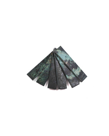 Manici in radica di acero europeo stabilizzato (Acer pseudoplatanus) - legno decorativo raro