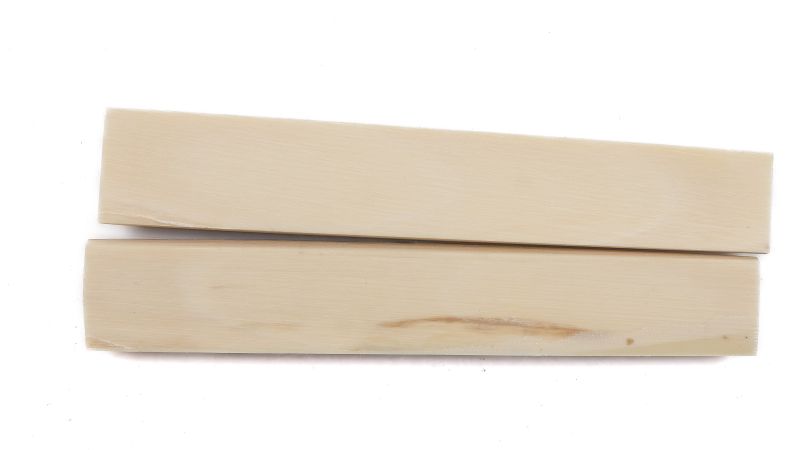 Manche ivoire de mammouth stabilisé | Coutellerie d'art | Mercorne