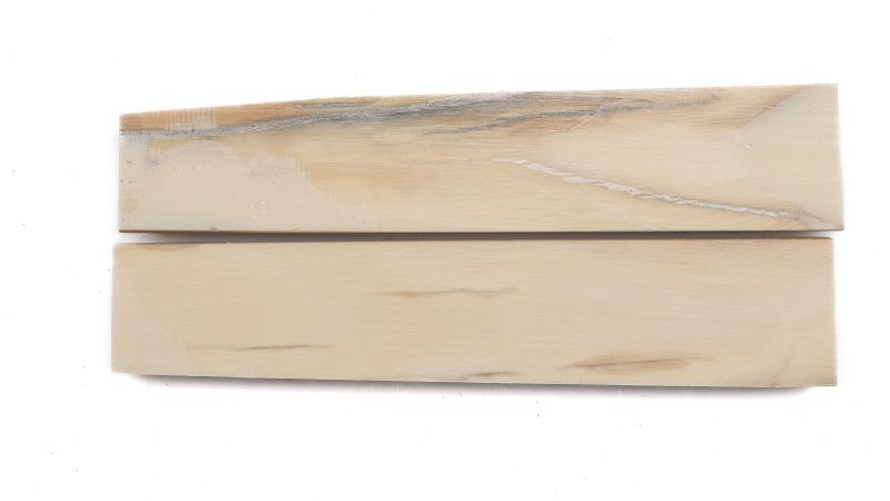 Manche ivoire de mammouth stabilisé bleu | Coutellerie d'art | Mercorne