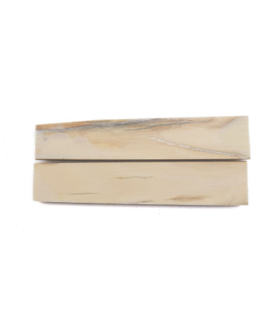 Manche ivoire de mammouth stabilisé bleu | Coutellerie d'art | Mercorne