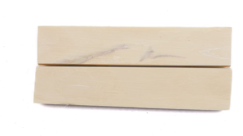 Stabilized mammoth ivory handle | Rare fossil material | Mercorne