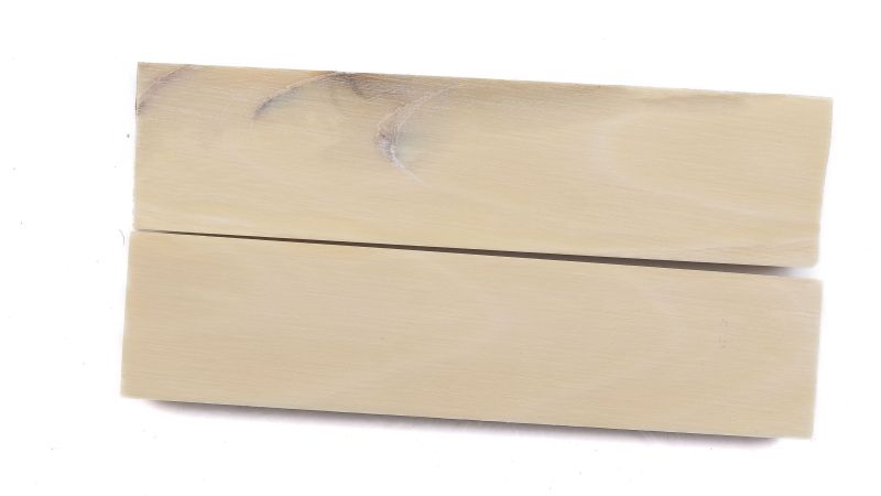 Griff aus stabilisiertem Mammutelfenbein | Seltenes fossiles Material | Mercorne