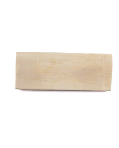 Stabilized mammoth ivory plate | Rare fossil for cutlery | Mercorne