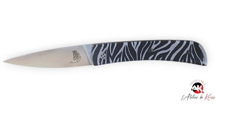 Plate inclusion fabric zebre