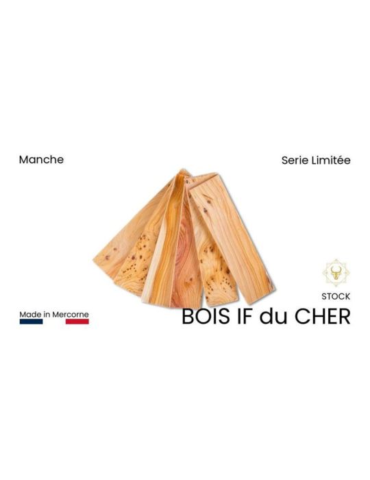 Legno di tasso della Dordogna (Francia) in placche (x2) per creatori e coltelleria