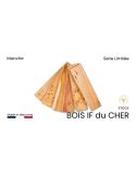 Yew wood from Dordogne (France) in scales (x2) for creators and knife making