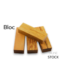 Bloc de hêtre stabilisé - multi couleur - Raffir
