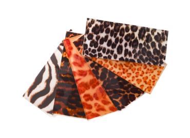 Plaque inclusion tissus "fourrure" 2