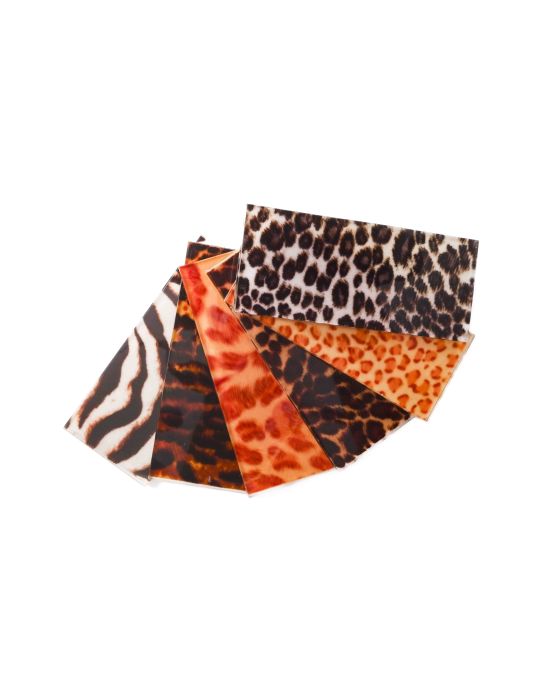 Fur" fabric inclusion plate