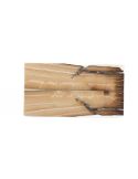 Manche pulpe d'ivoire de mammouth stabilisé résine beige | Coutellerie fossile | Mercorne