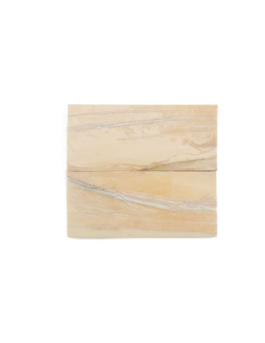 Manche pulpe d'ivoire de mammouth stabilisé résine beige | Fossile unique | Mercorne