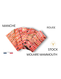 MERCORNE Manico di Molare Di Mammut stabilizzato - verde