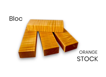 Stabilisiertes gewelltes Ahornblock - Mehrfarbig - Einfach zu bearbeiten - Raffir 2