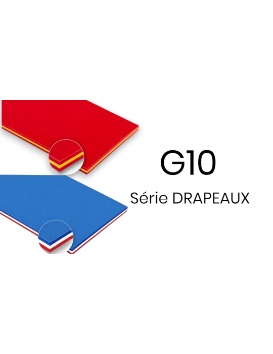 G10 or epoxy-impregnated fiberglass - DRAPEAU series
