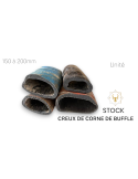Natural Buffalo Horn Hollows - Handcrafted Quality - 150 to 200 mm