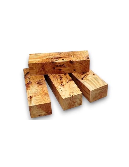 Loupe d'If Française - Blocks for Cutlery and Woodturning