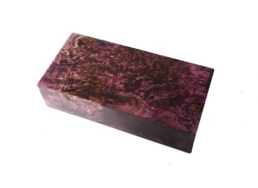 Bloc loupe de peuplier stabilisé violet BY RAFFIR 2