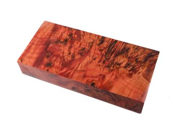 Bloc loupe de peuplier stabilisé rouge BY RAFFIR 2