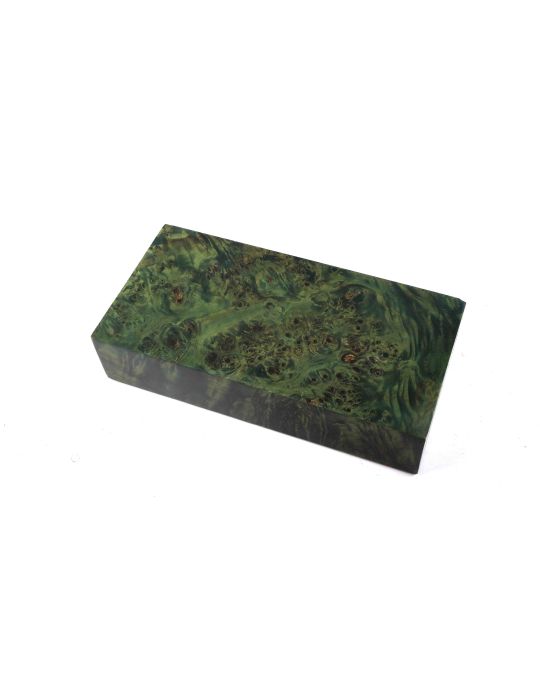 Bloc loupe de peuplier stabilisé vert BY RAFFIR