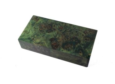 Bloc loupe de peuplier stabilisé vert BY RAFFIR 2