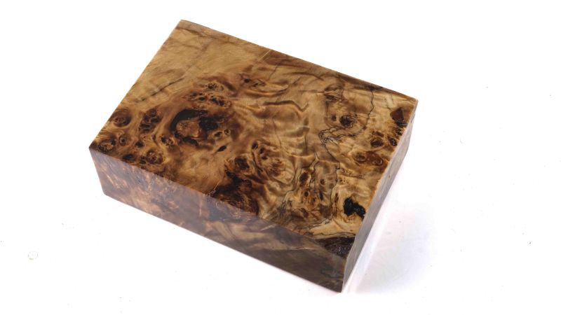 Bloc loupe de peuplier stabilisé BY RAFFIR