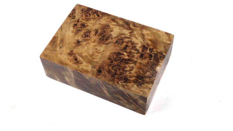 Bloc loupe de peuplier stabilisé BY RAFFIR