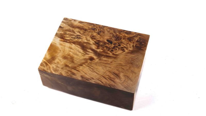 Bloc loupe de peuplier stabilisé BY RAFFIR