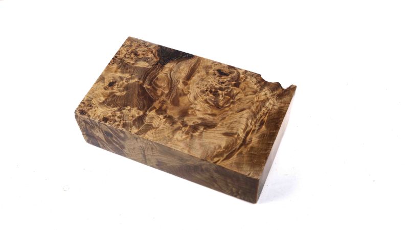 Bloc loupe de peuplier stabilisé BY RAFFIR